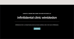 Desktop Screenshot of infinitidentalclinic.com